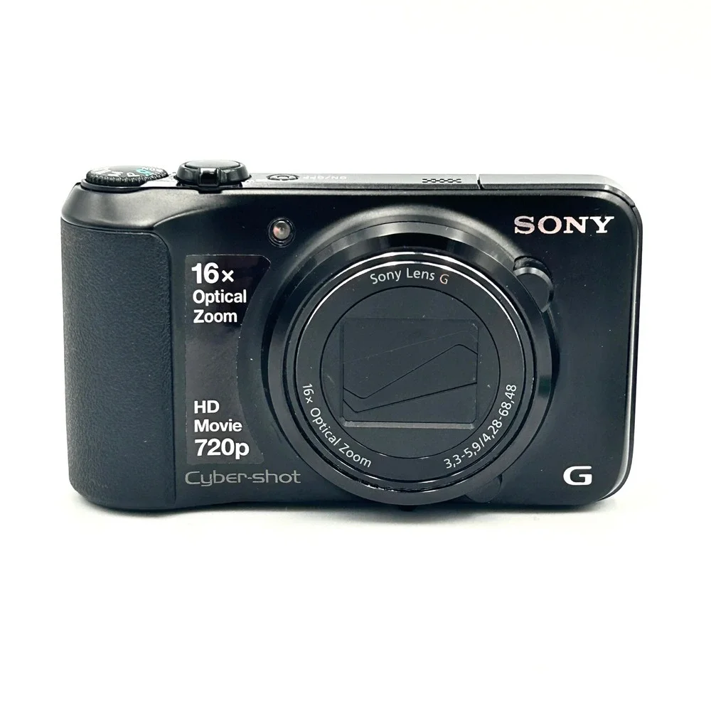 Sony Cyber-shot DSC-H90 Digital Camera Black 16.1MP 16x Optical Zoom Bundle EUC